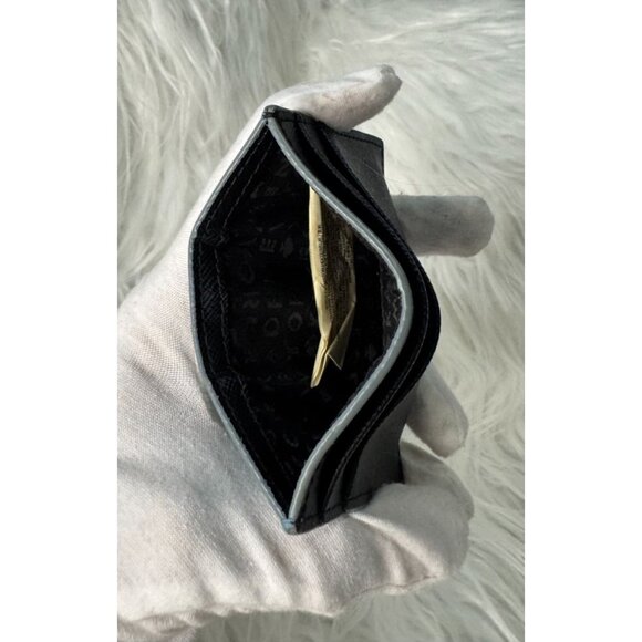 KATE SPADE BLUE GLITTER CARD HOLDER EUC - Picture 3 of 4